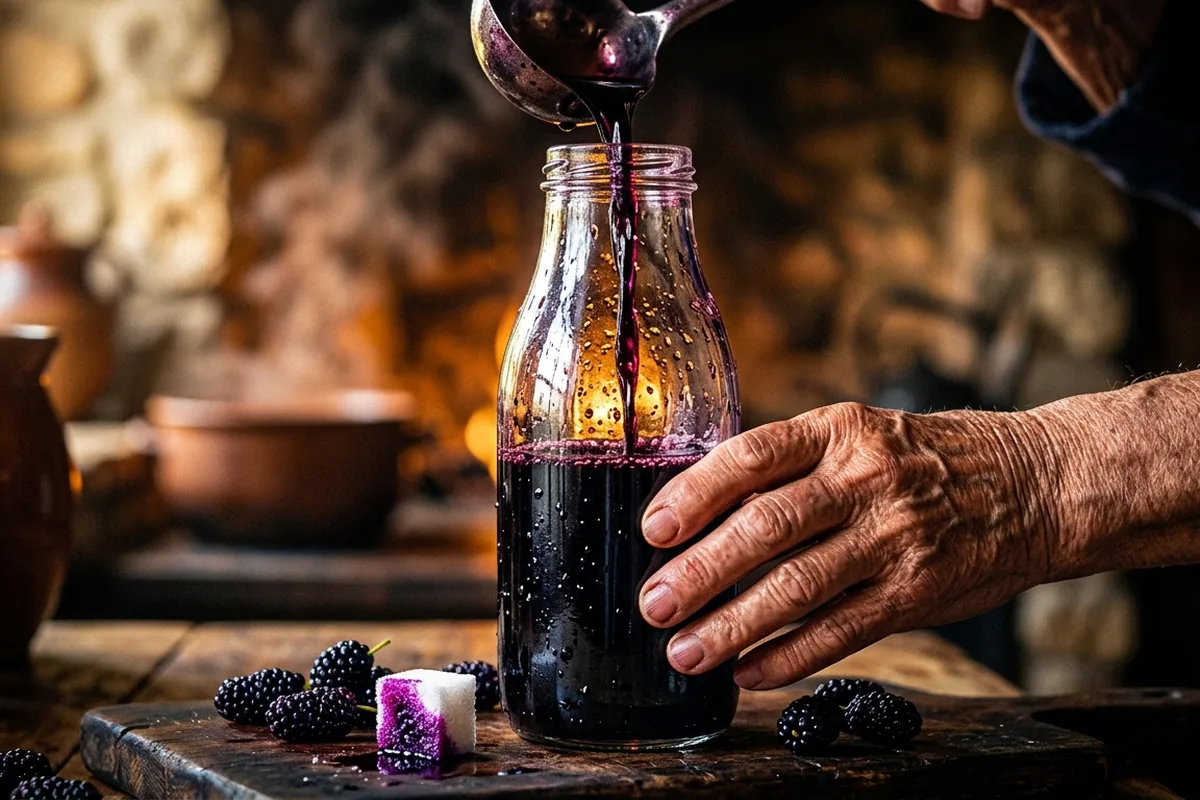 Il succo più sano per gli anziani: come preparare in casa il succo di gelso nero